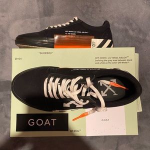 Off-White “Vulcan” Black Low Top Shoes